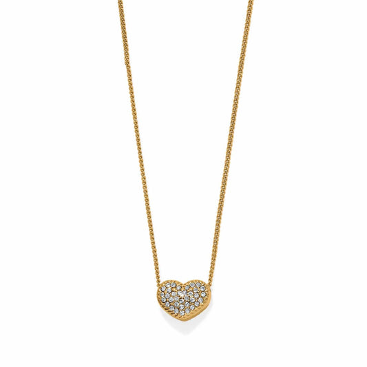Brighton Gold Illumina Celeste Heart Petite Necklace