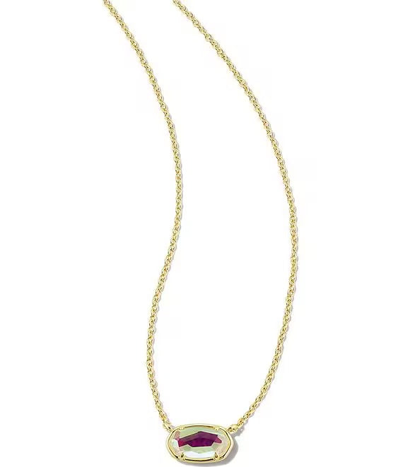 Kendra Scott Grayson Short Pendant Necklace (Multiple Colors)