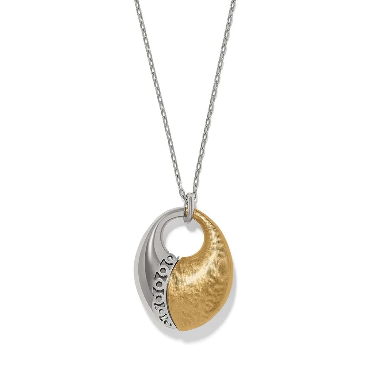 Brighton Inner Circle Oval Pendant Necklace