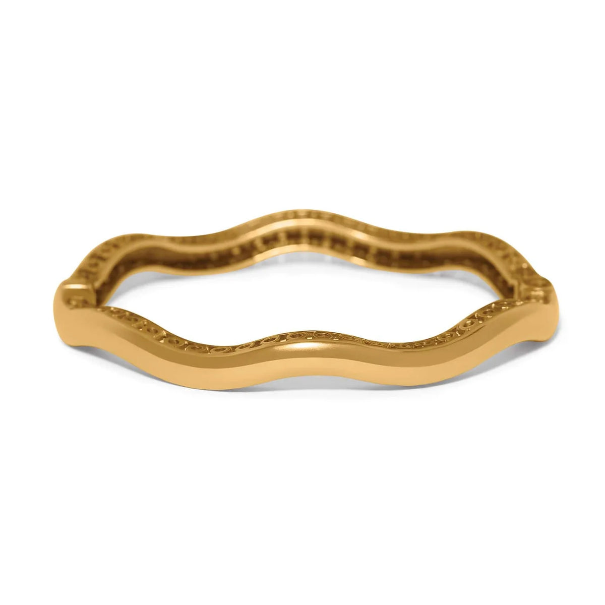 Brighton Inner Circle Slim Hinged Bangle Gold or Silver
