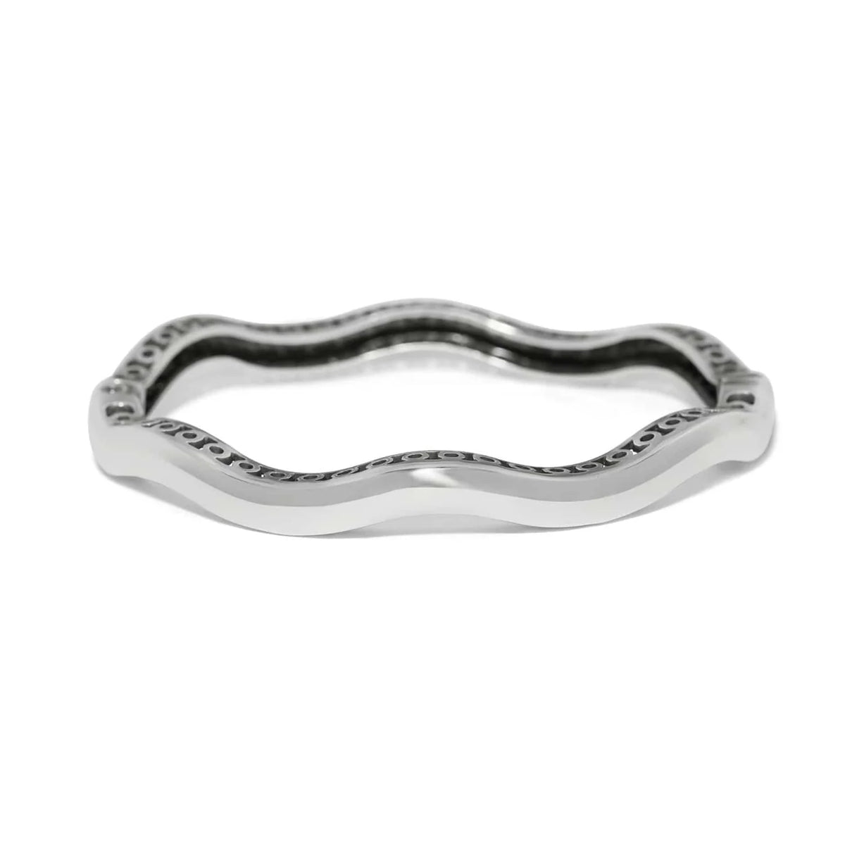 Brighton Inner Circle Slim Hinged Bangle Gold or Silver