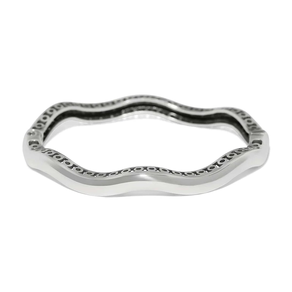 Brighton Inner Circle Slim Hinged Bangle Gold or Silver
