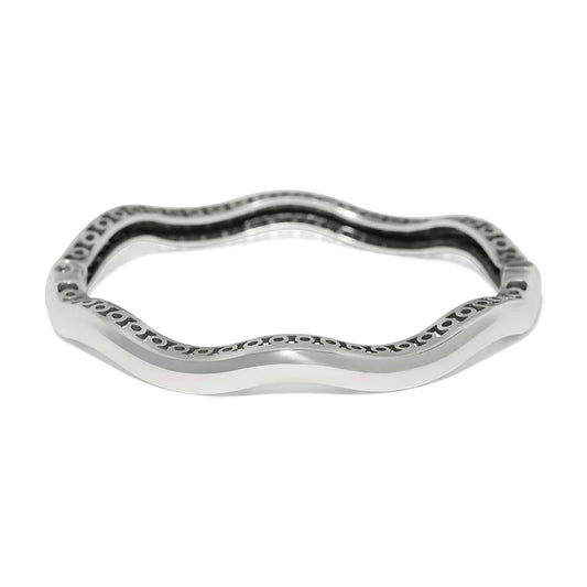 Brighton Inner Circle Slim Hinged Bangle Gold or Silver