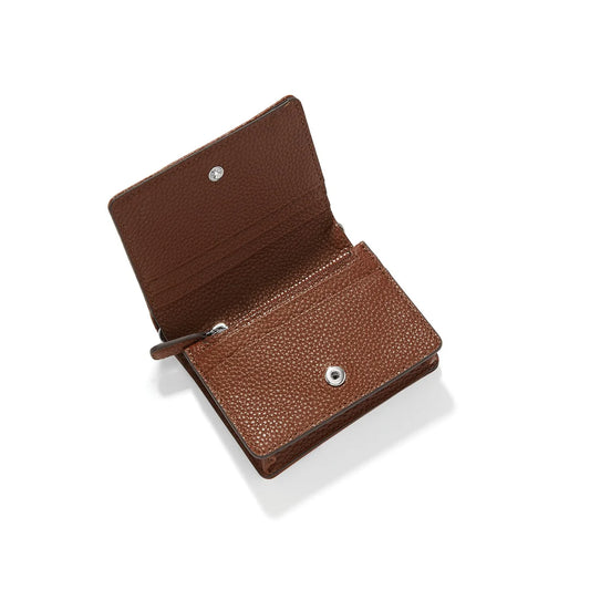 Brighton Interlok Harmony Canvas Small Wallet