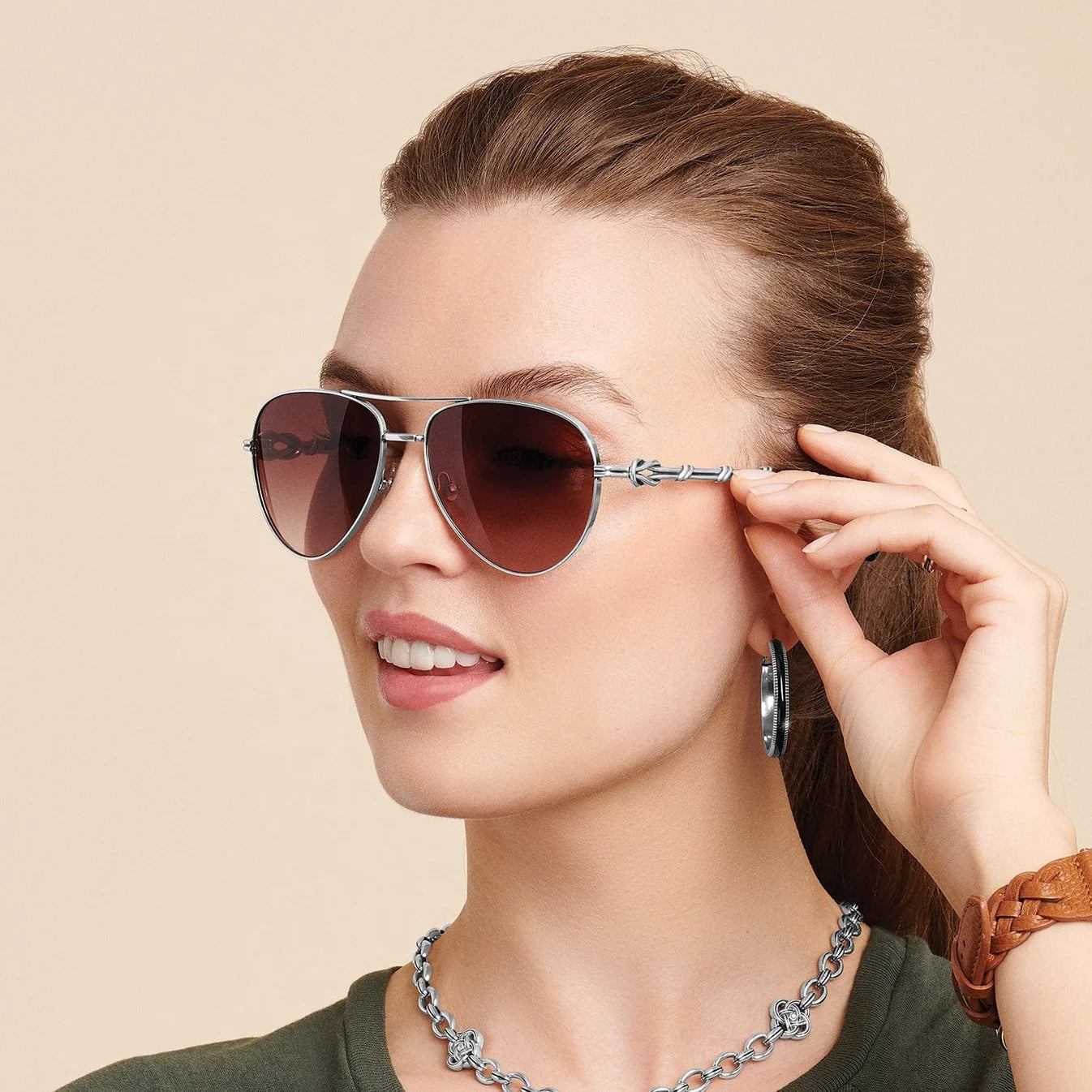 Brighton Interlock Harmony Sunglasses