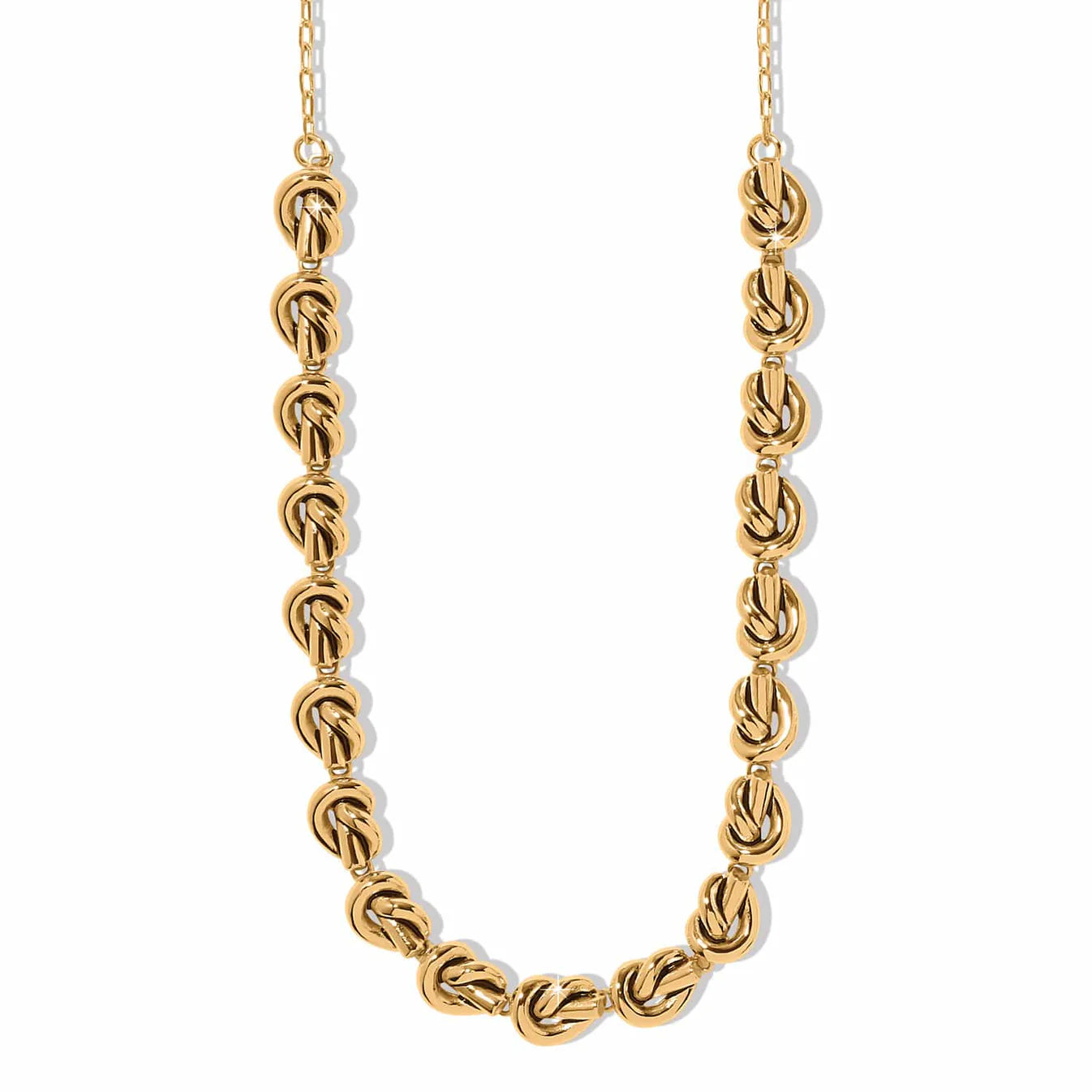 Brighton Interlok Single Knot Collar Necklace