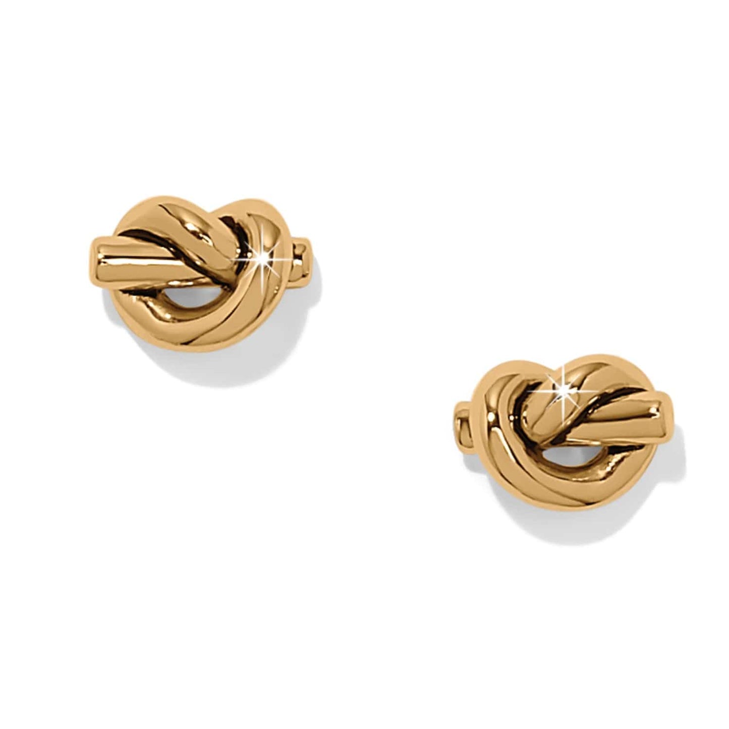 Brighton Interlok Single Knot Mini Earrings