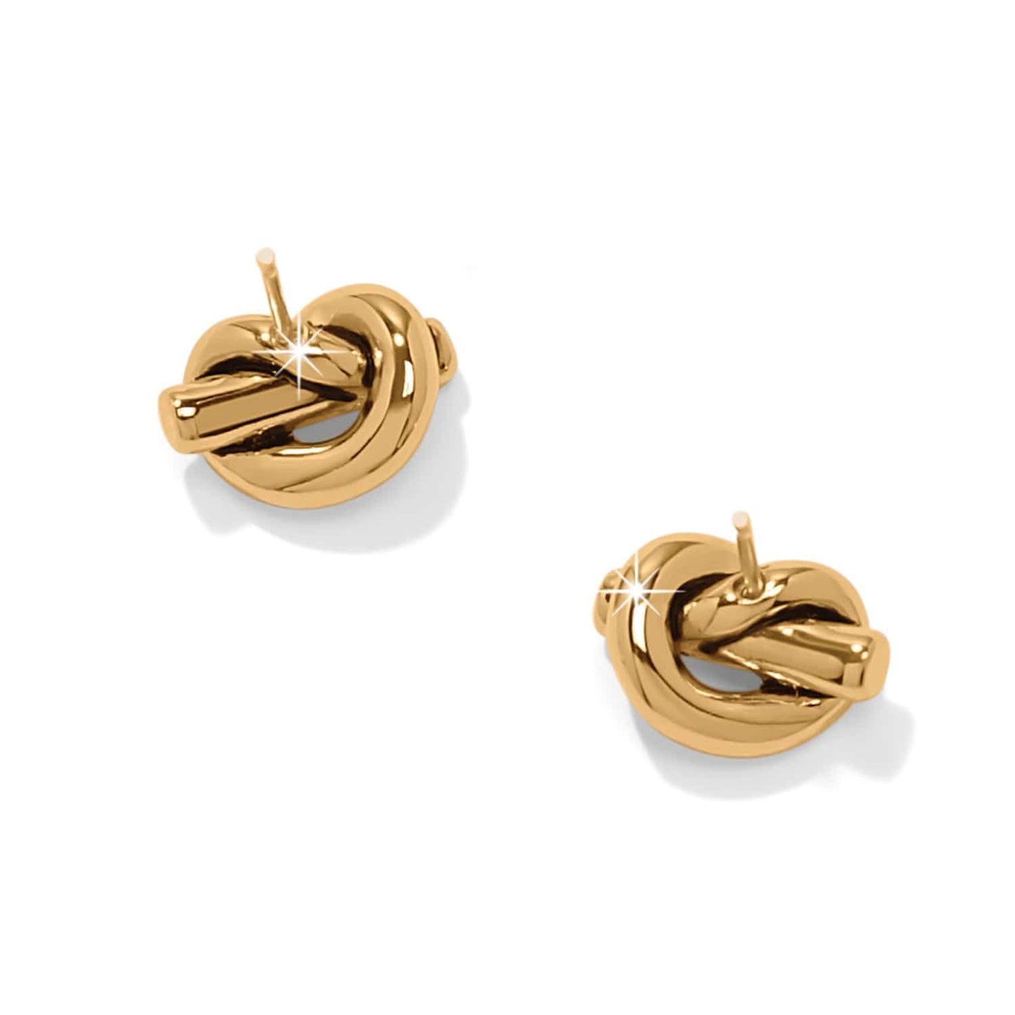 Brighton Interlok Single Knot Mini Earrings