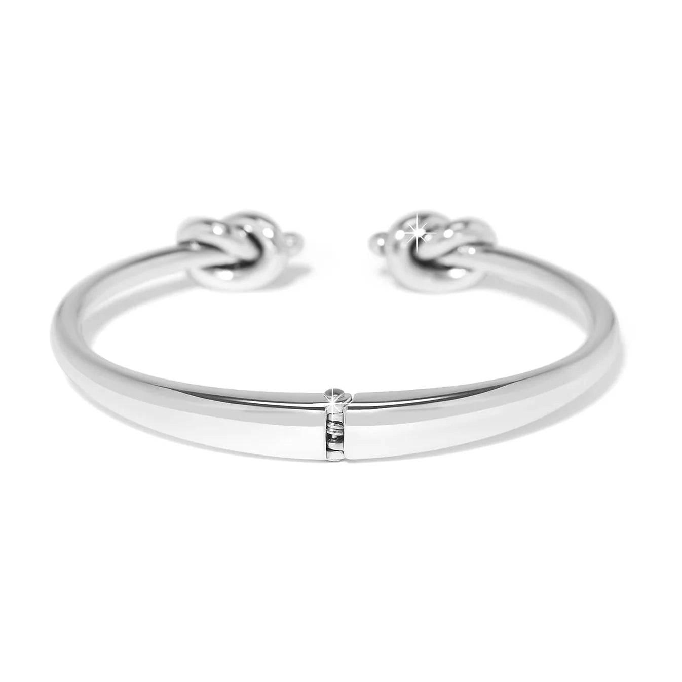 Brighton Interlok Single Knot Open Hinge Bangle