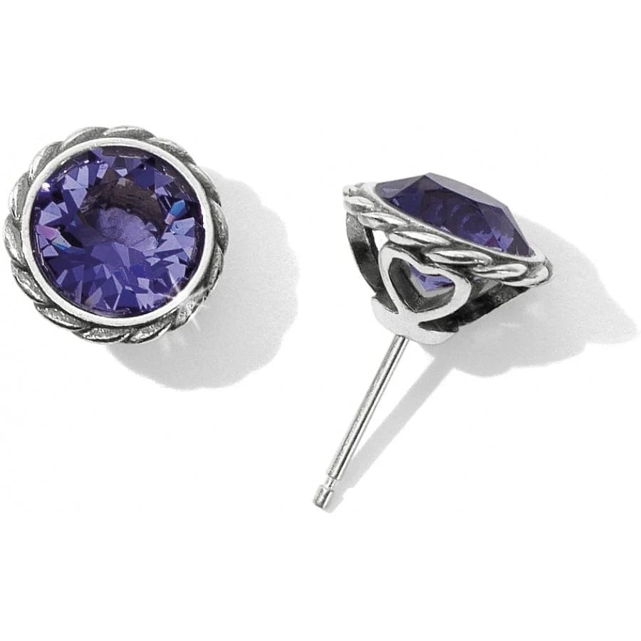 Brighton Iris Stud Earrings(MULTIPLE COLORS)