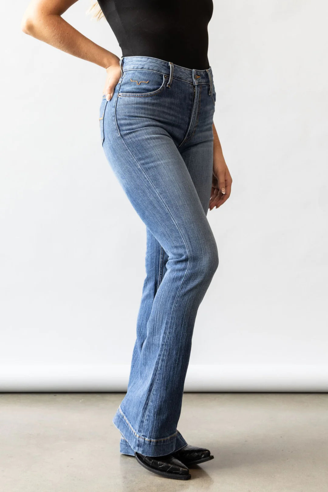 Kimes Jennifer Jeans-Mid Wash