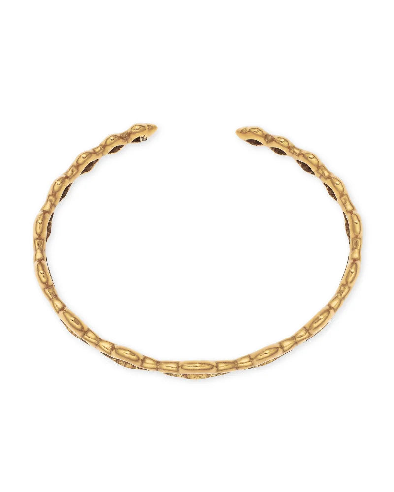 Kendra Scott Abbie Cuff Silver and Gold Bracelet