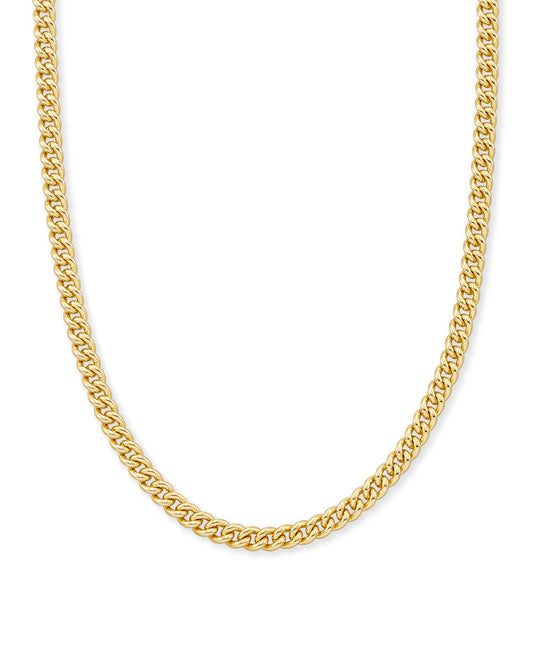 Kendra Scott Ace Chain Necklace in Gold