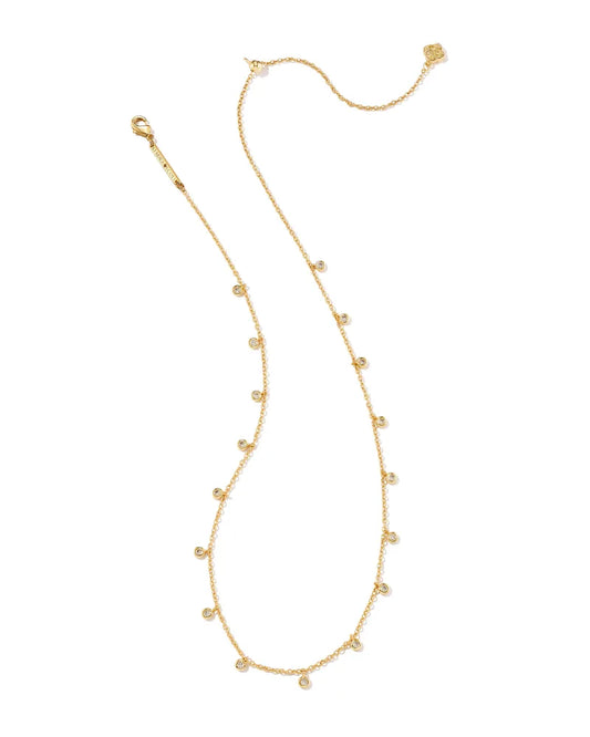 Kendra Scott Amelia Chain Silver and Gold Necklace