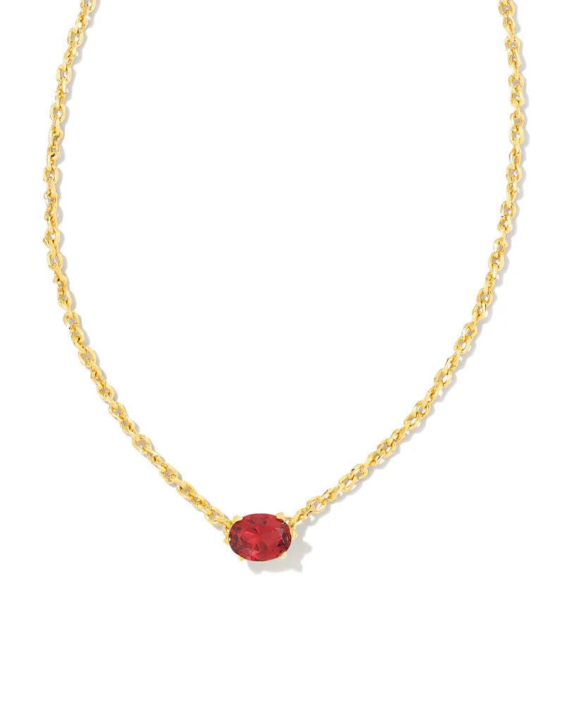 Kendra Scott Cailin Gold Pendant Necklace (multiple colors)