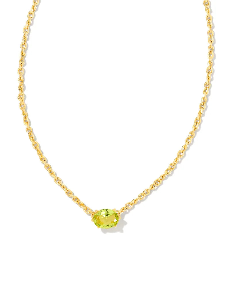 Kendra Scott Cailin Gold Pendant Necklace (multiple colors)