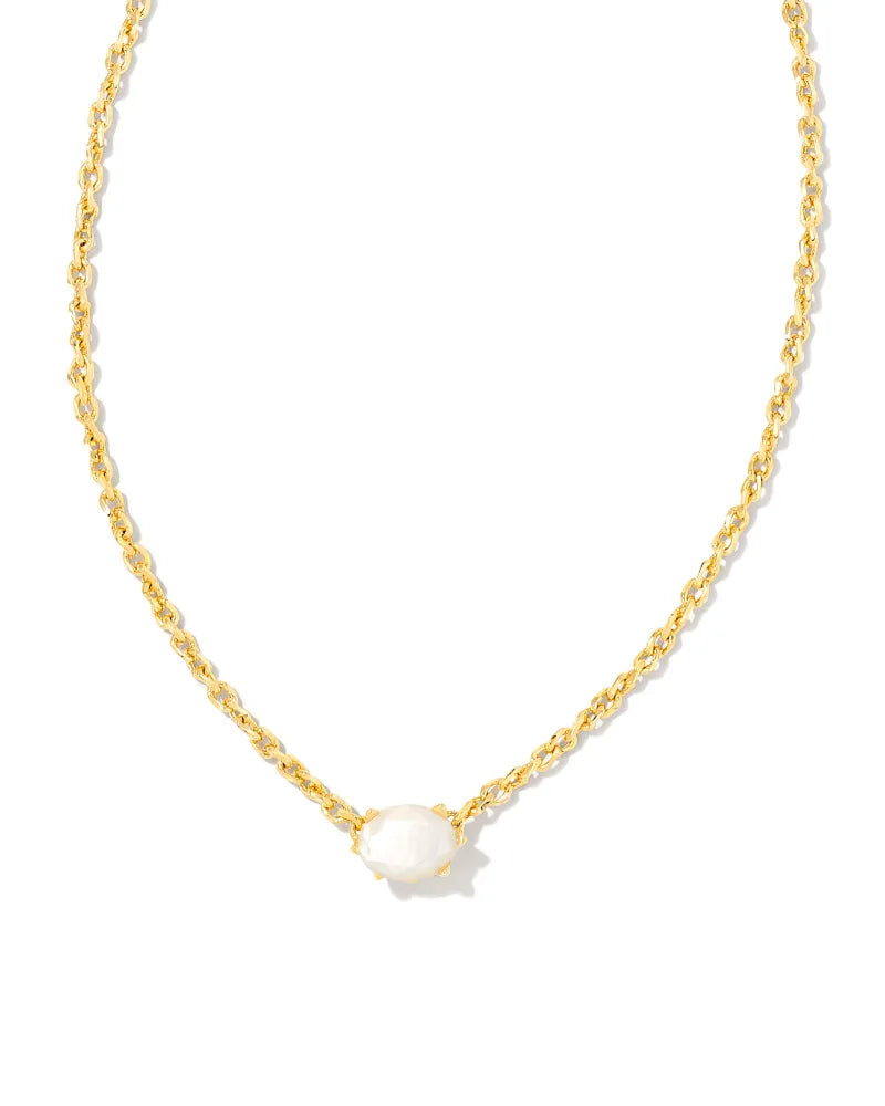 Kendra Scott Cailin Gold Pendant Necklace (multiple colors)