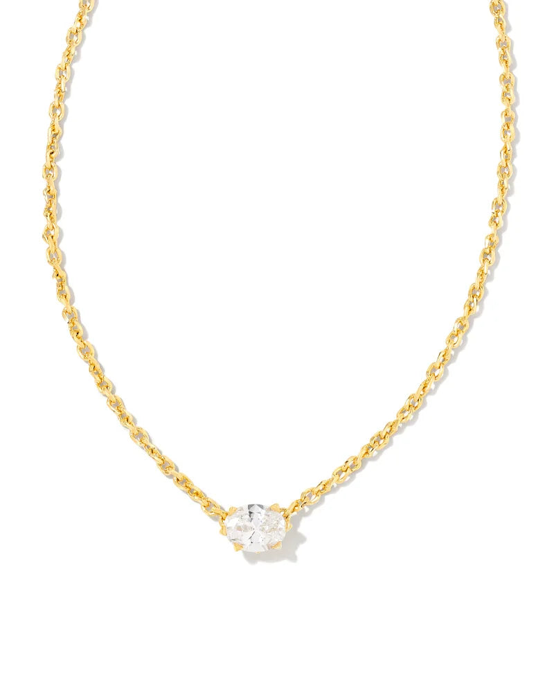 Kendra Scott Cailin Gold Pendant Necklace (multiple colors)