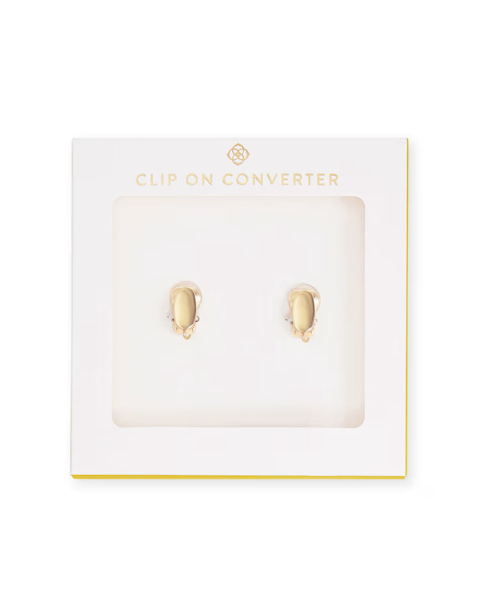 Kendra Scott Clip-On Converter (Silver or Gold)