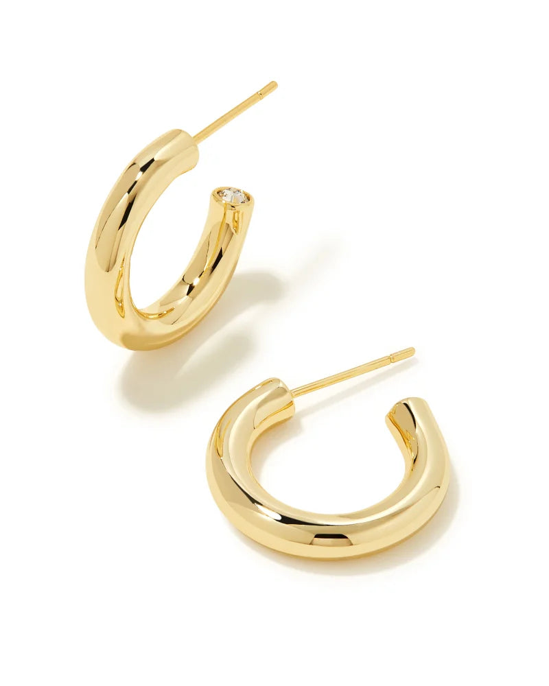 Colette Huggie Earrings (Gold or Silver)