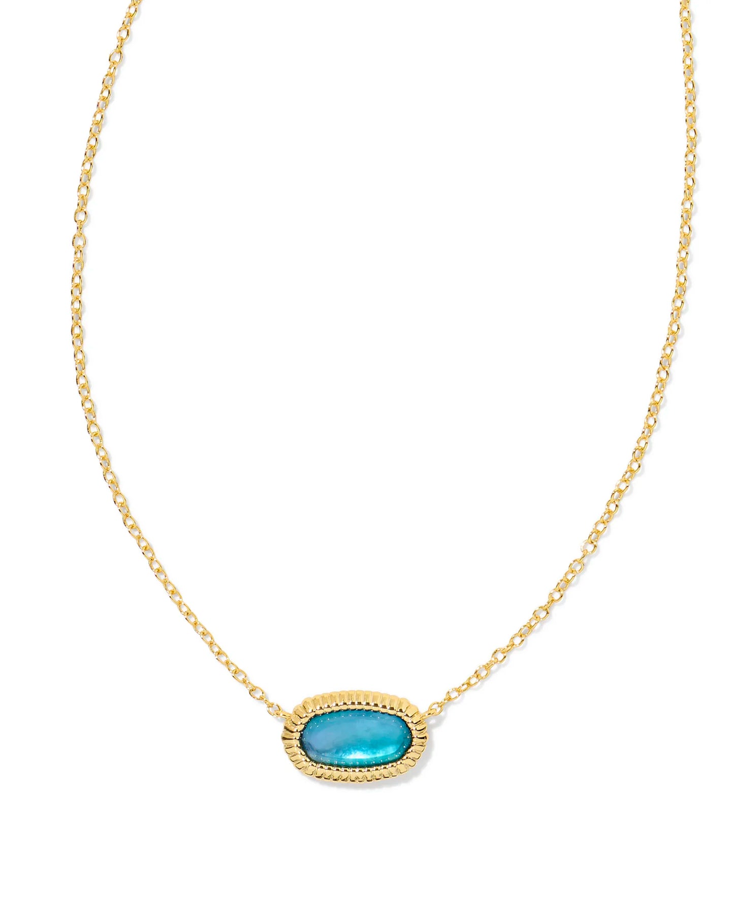 Kendra Scott Elisa  Ridge Frame Short Pendant