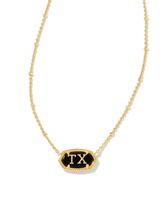 Kendra Scott Elisa Texas Necklace Gold (Multiple Colors)