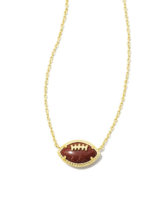 Football Short Pendant Necklace(Gold or Silver)