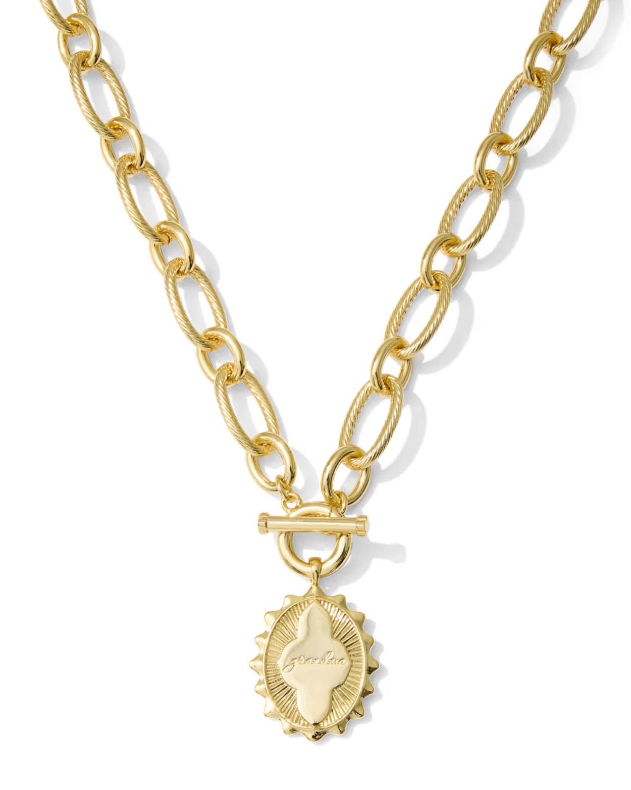 Kendra Scott Grandma Gold Link and Chain Necklace