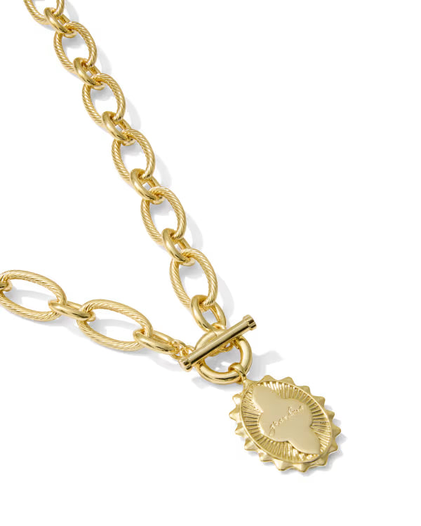 Kendra Scott Grandma Gold Link and Chain Necklace
