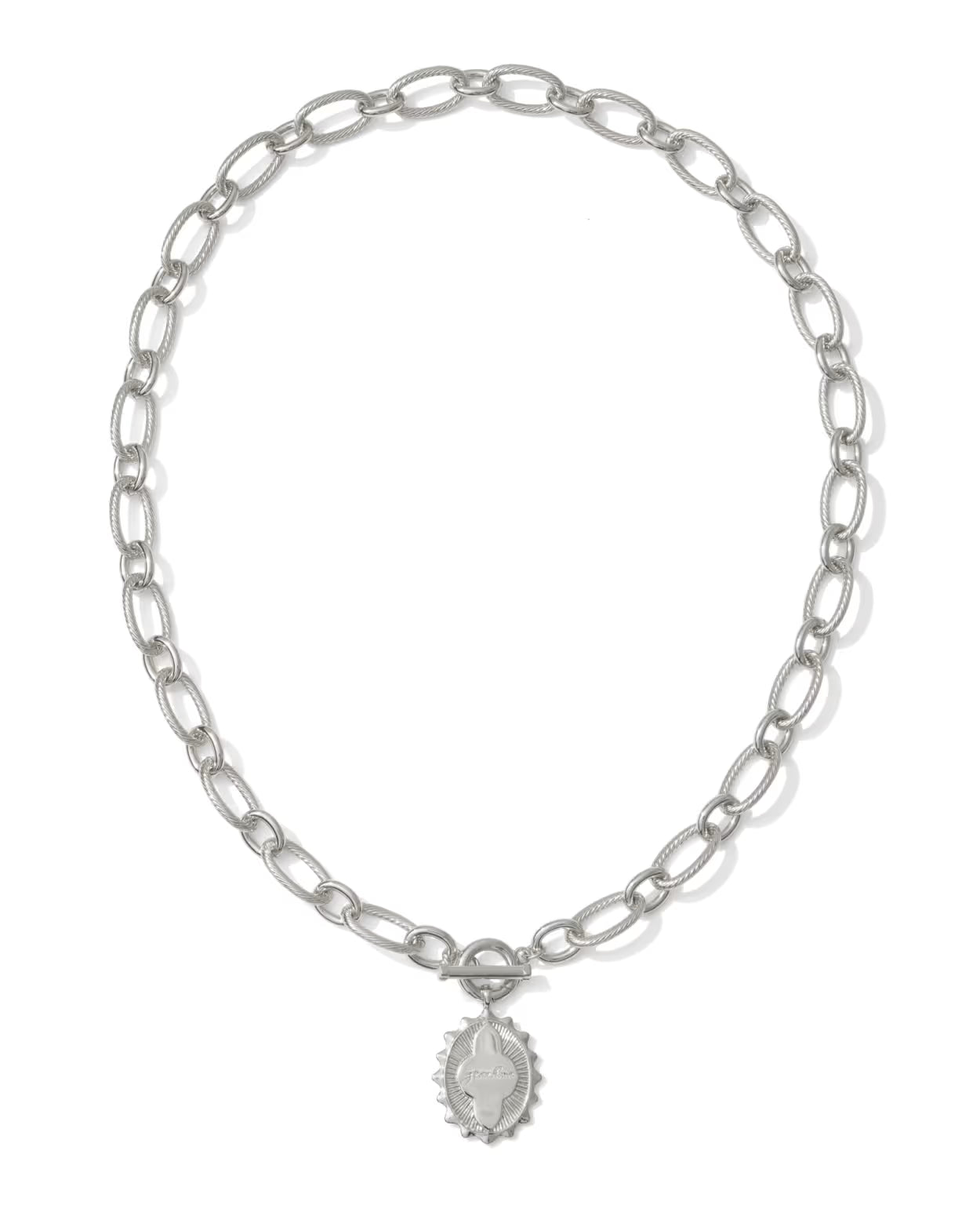 Kendra Scott Grandma Grandma Silver Link and Chain Necklace