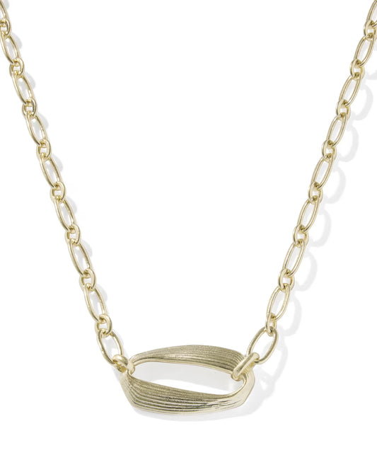 Kendra Scott Kira Gold Short Pendant Necklace