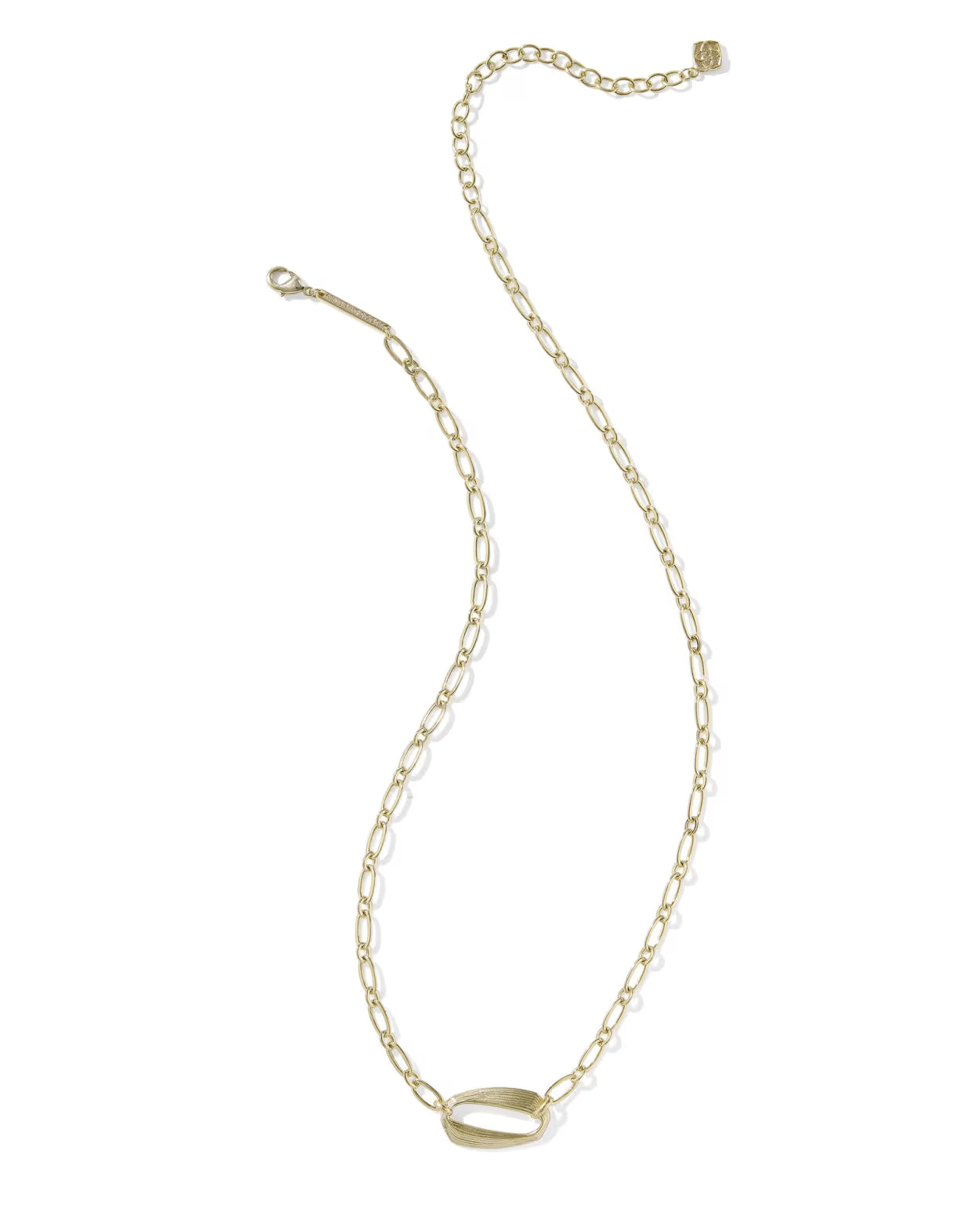 Kendra Scott Kira Gold Short Pendant Necklace