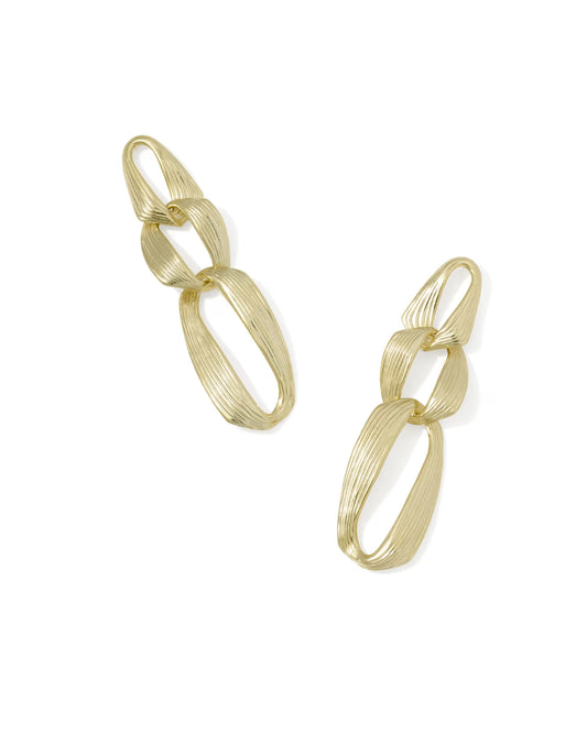 Kendra Scott Kira Gold Statement Earrings