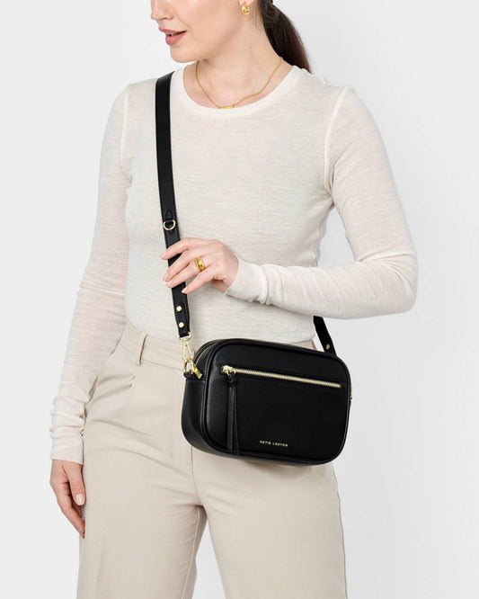 Katie Loxton Hallie Crossbody Bag - Black