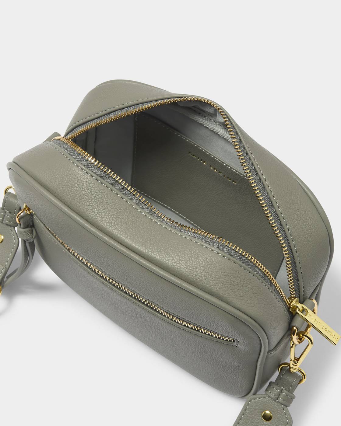 Katie Loxton Hallie Crossbody Bag - Graphite Green