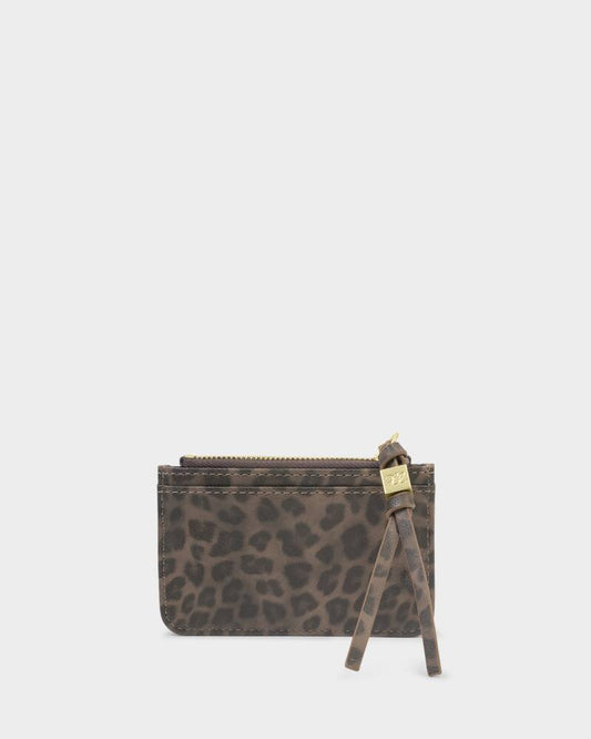 Katie Loxton Gift Boxed Coin & Cardholder (Leopard or Raspberry Pink)