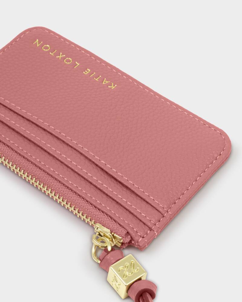 Katie Loxton Gift Boxed Coin & Cardholder (Leopard or Raspberry Pink)