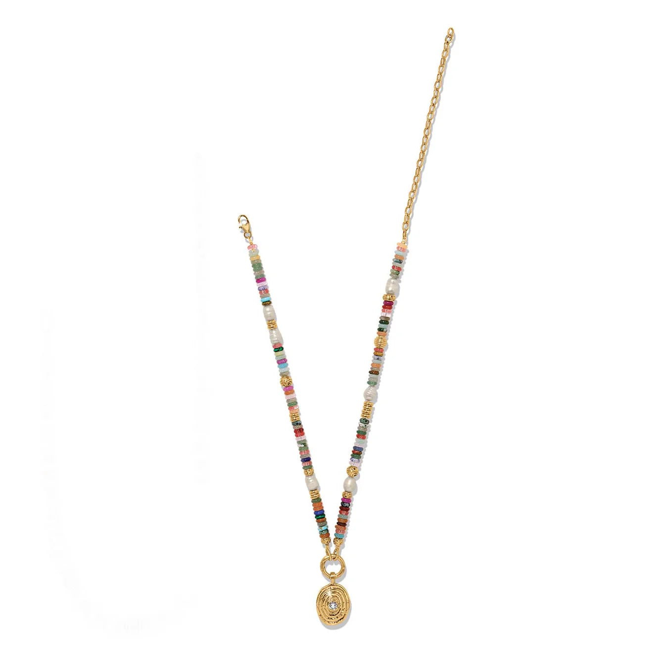 Brighton Kosmos Chroma Token Charm Necklace