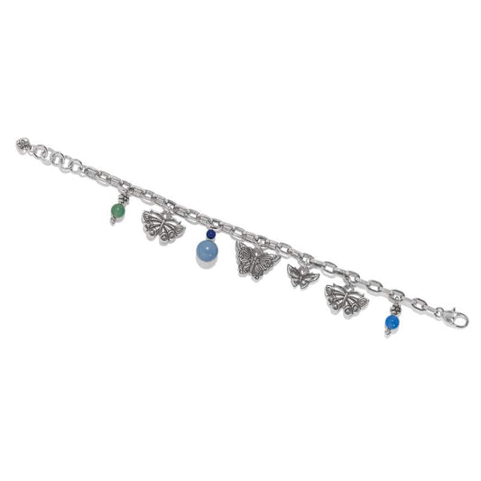 Brighton Kyoto In Bloom Butterfly Charm Bracelet