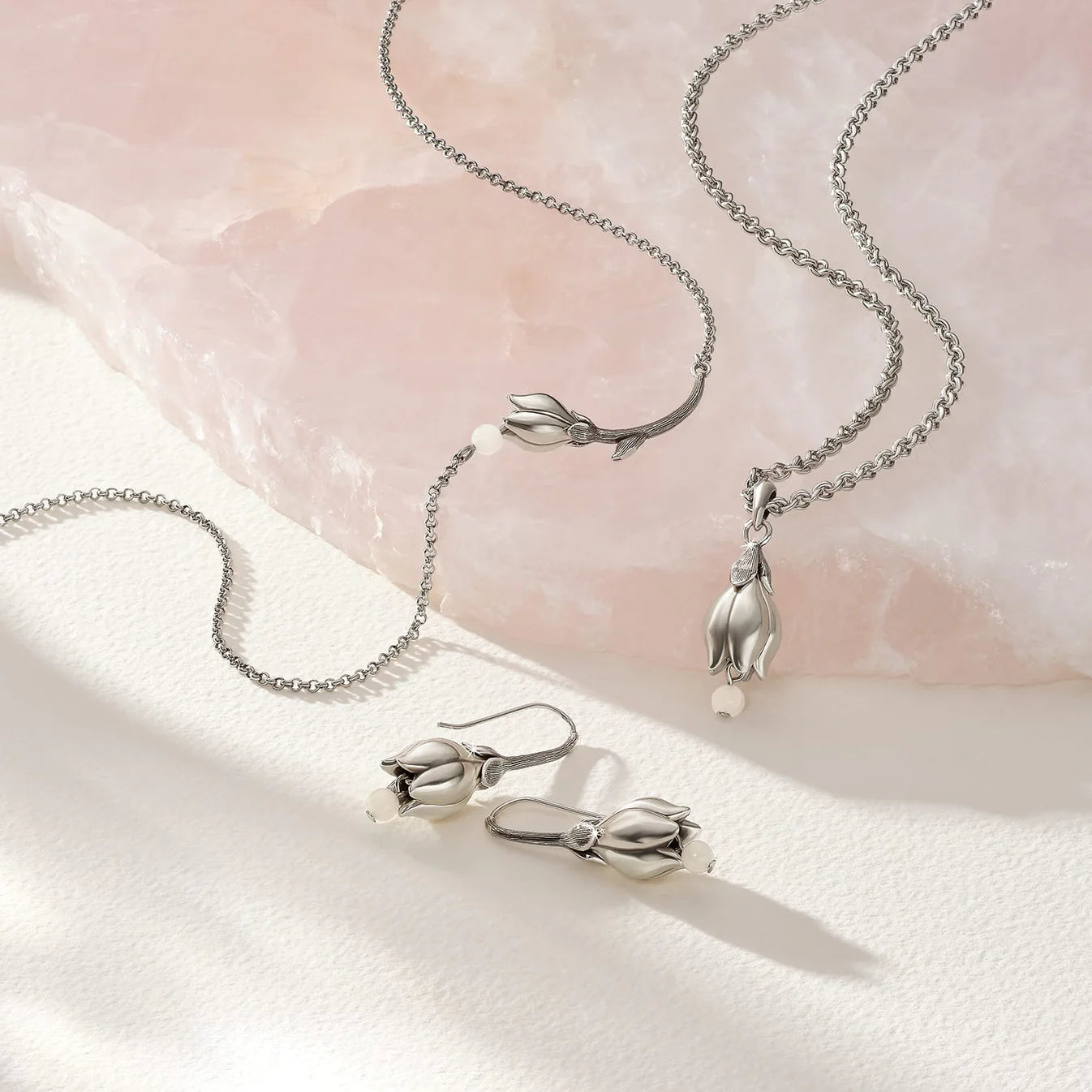 Brighton La Tulipe Petal Bar Necklace