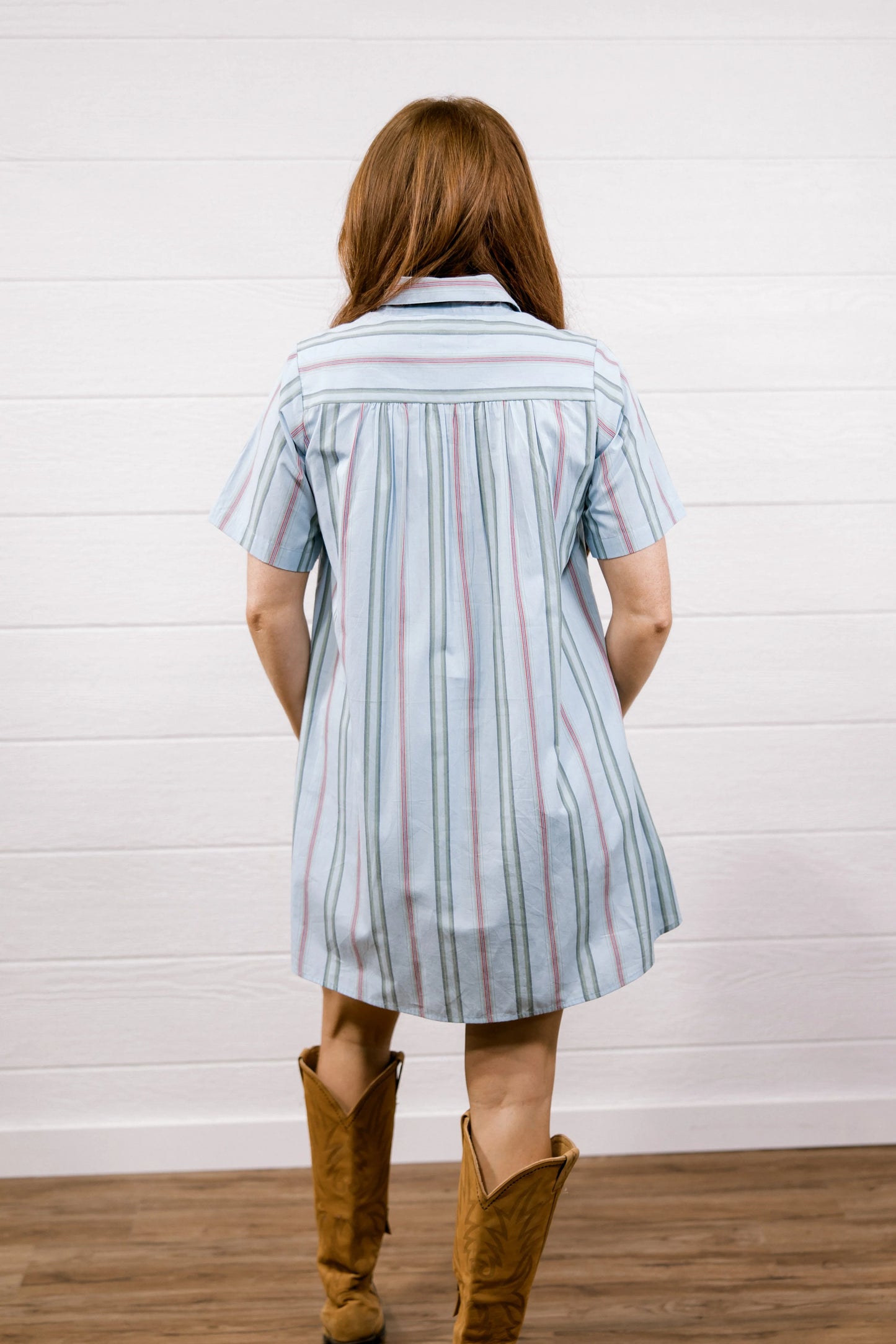 Lainey Dress- Blue