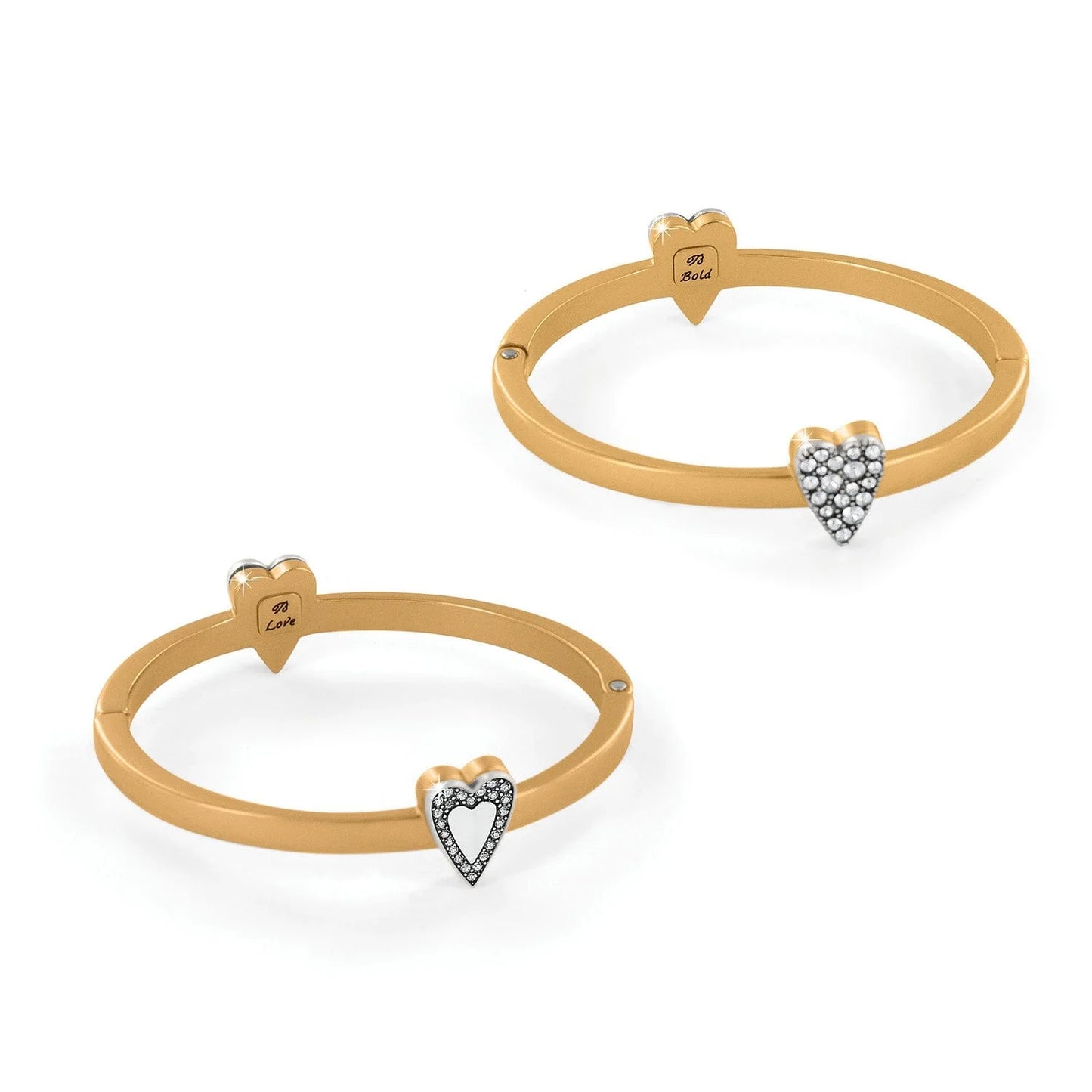 Love Messages B Bold Hinged Bangle