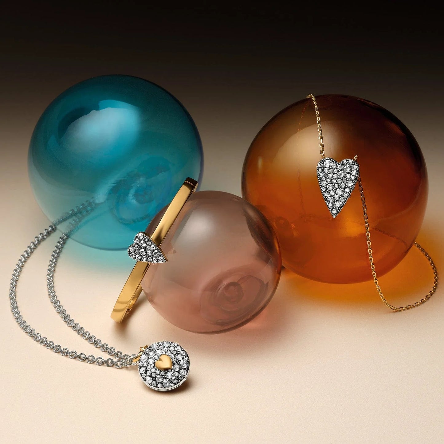 Love Messages B Bold Hinged Bangle