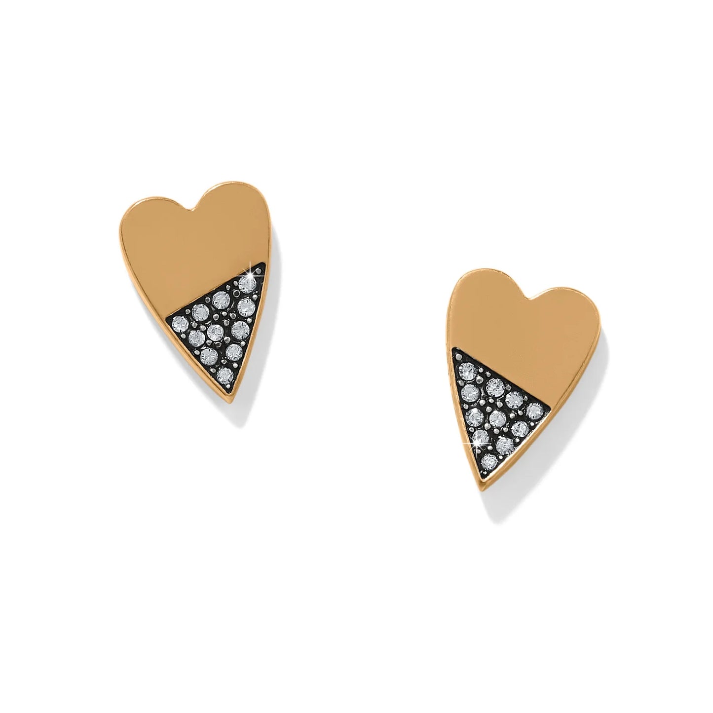 Brighton Love Messages Higher Love Heart Post Earrings