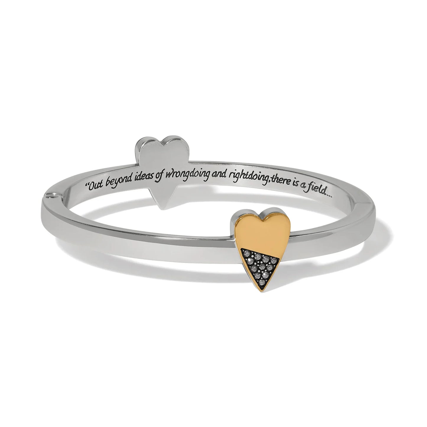 Brighton Love Messages Higher Love Hinged Bangle