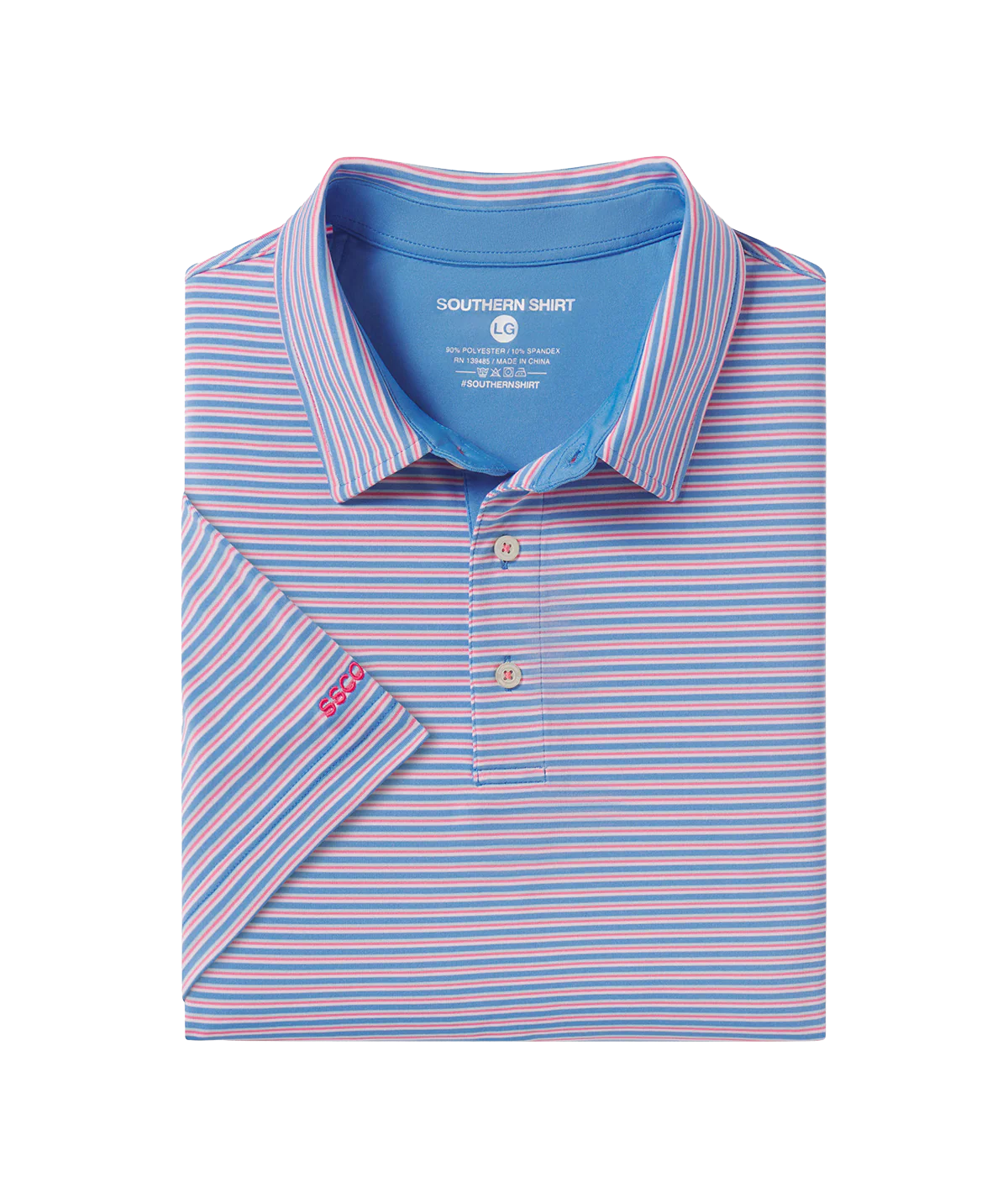 SSCO Crestline Stripe Polo