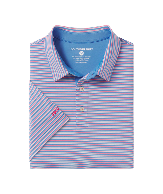 SSCO Crestline Stripe Polo