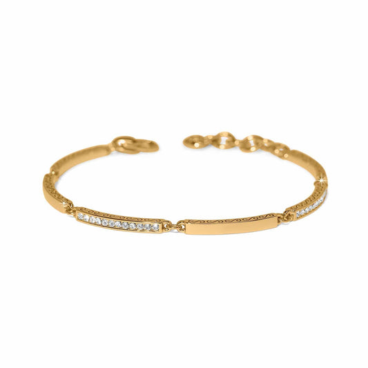 Brighton Meridian Geo Bar Gold Bracelet