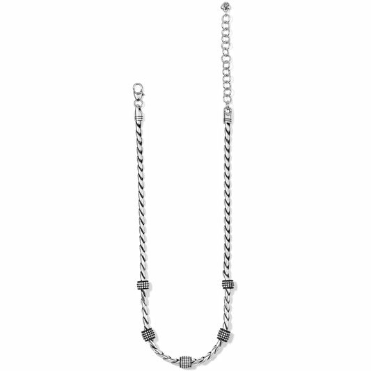 Brighton Black-Silver Meridian Necklace