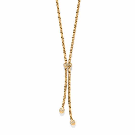 Brighton Meridian Solis Y Gold Necklace